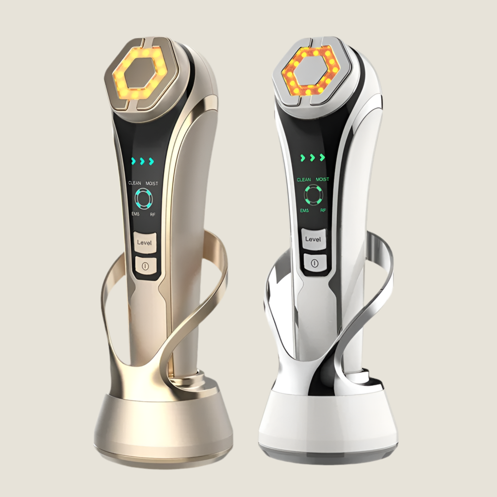 ALUXA SkinLift Pro                                     HIFU Face Skin Care EMS Facial Lifting Massager LED Photon Wrinkle Remover Hot Compress 1200Hz Vibration Anti-aging Device